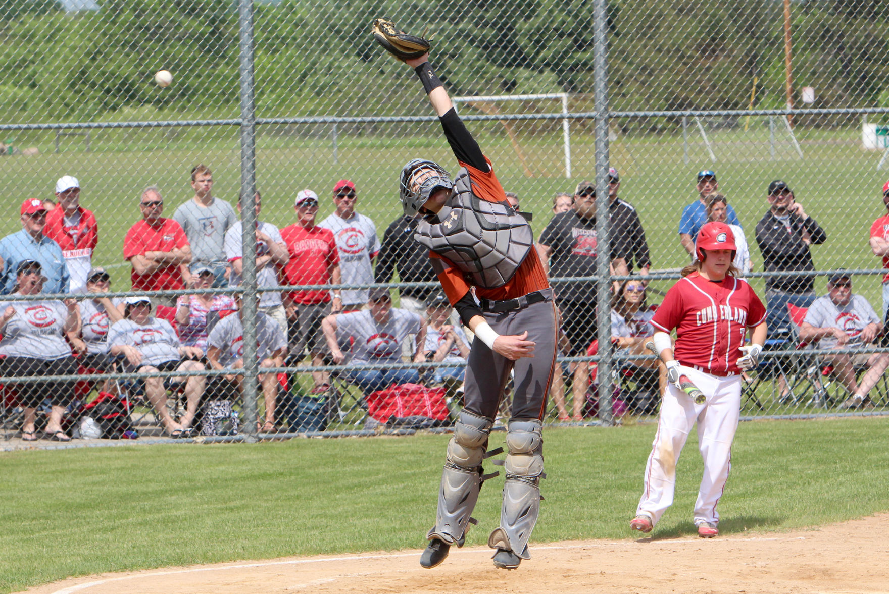 Bloomer baseball vs Cumberland at Casper Park 6-4-19